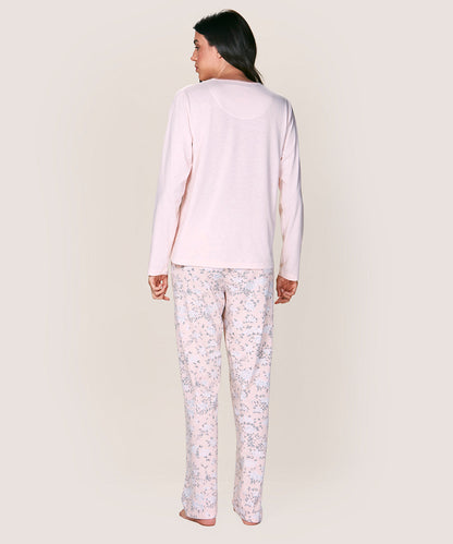 Pijama Mujer Cotton Damasco