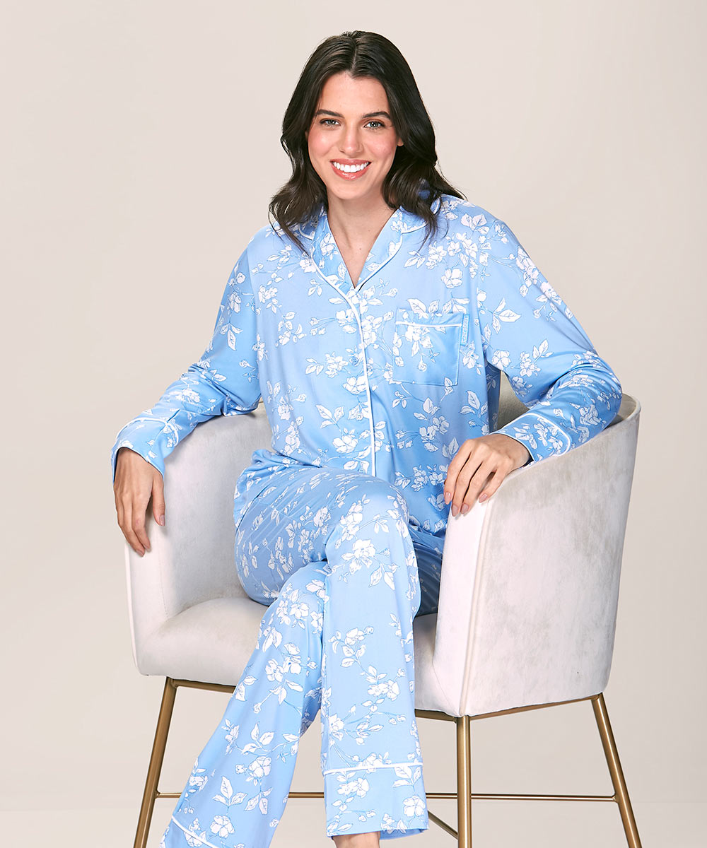 Pijama Mujer Fantasia Celeste