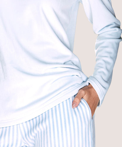 Pijama Mujer Soft Fantasia Celeste