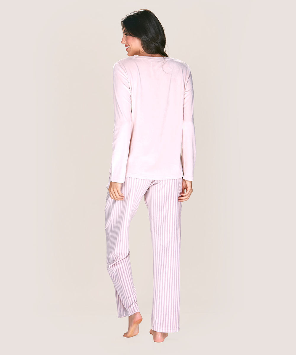 Pijama Mujer Soft Fantasia Rosa