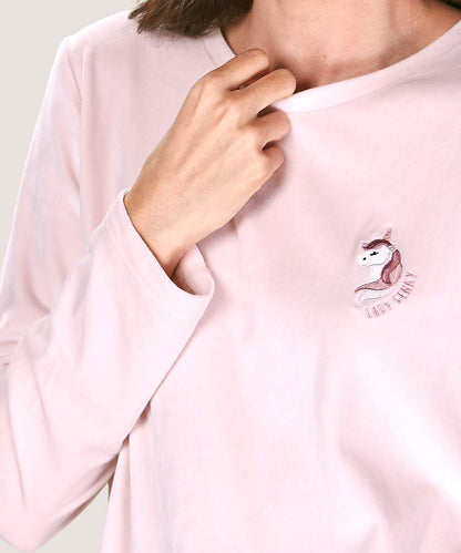 Pijama Mujer Soft Fantasia Rosa