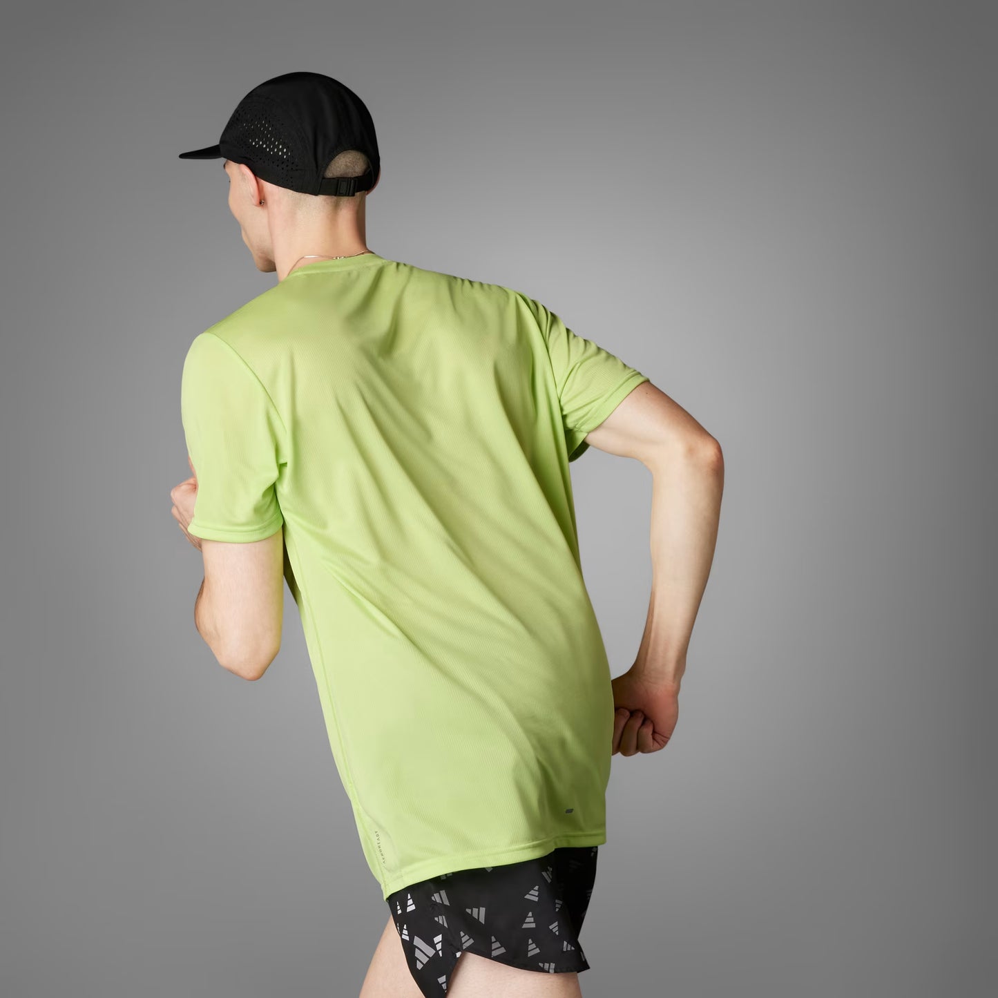 Polera Hombre Running Run It Pulse Lime