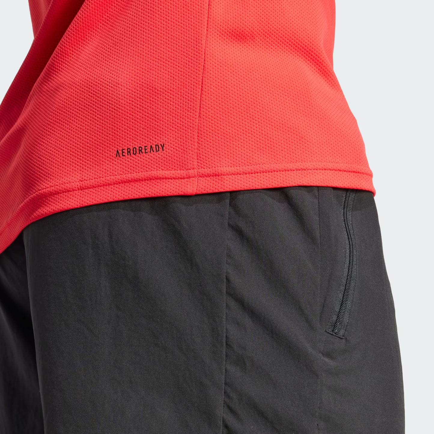 Polera Hombre Train Essentials 3-Stripes Red