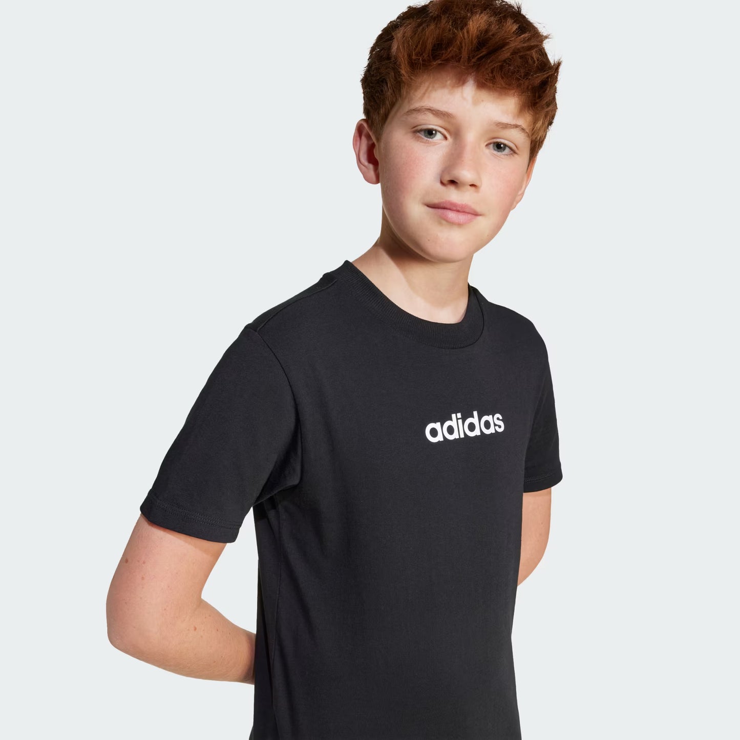 Polera Niño Essentials Black/White