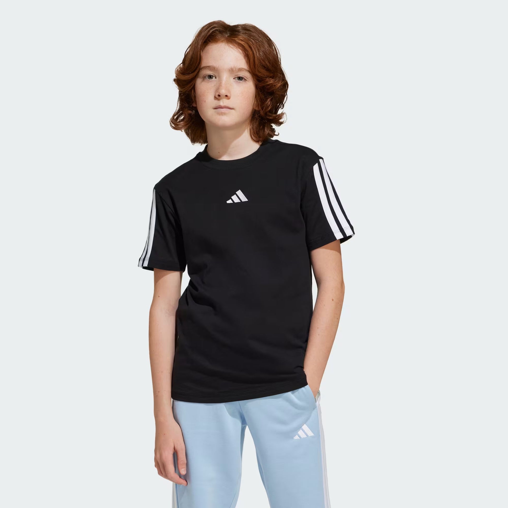 polera-niño-essentials-black-one