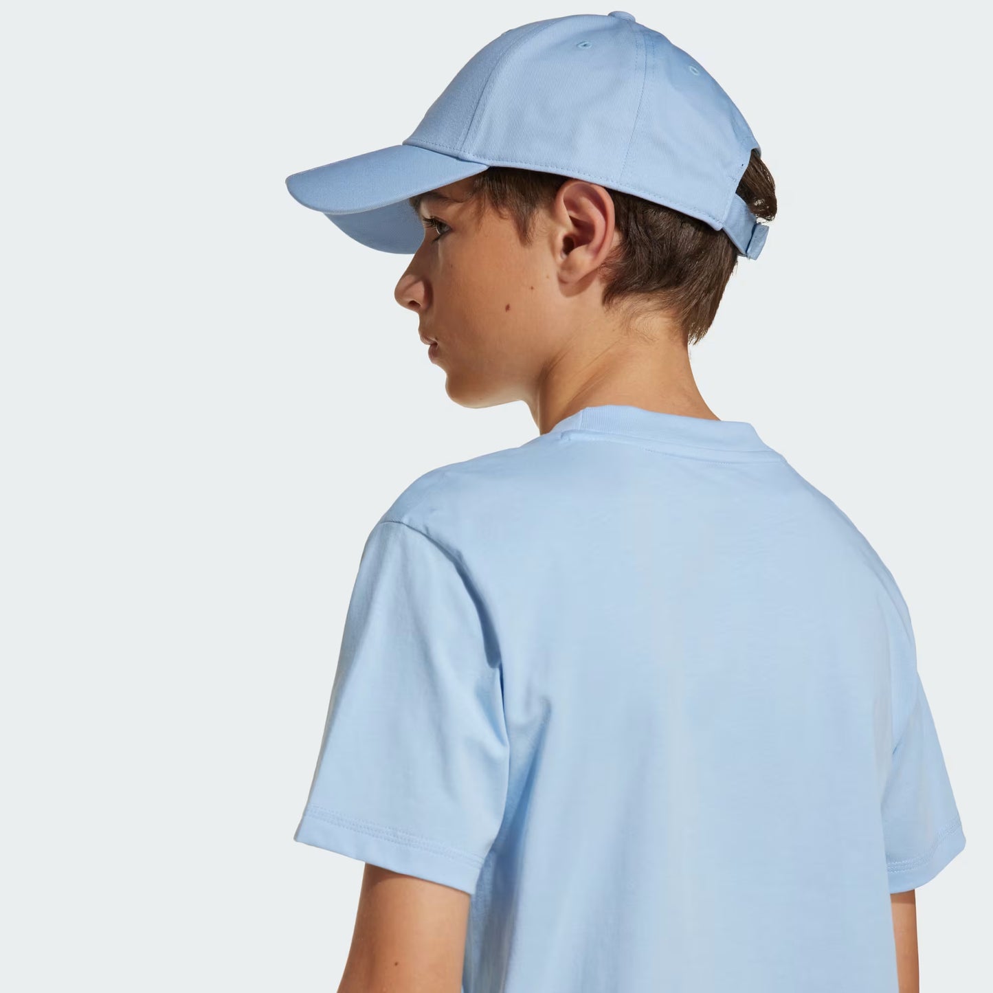 Polera Niño Essentials Celeste