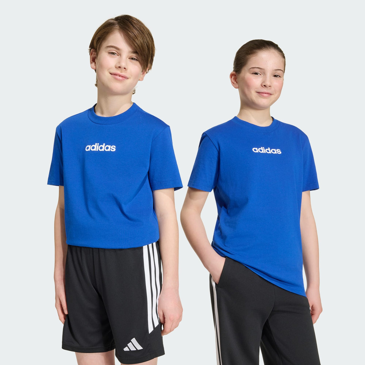 Polera Essentials Kids Azul