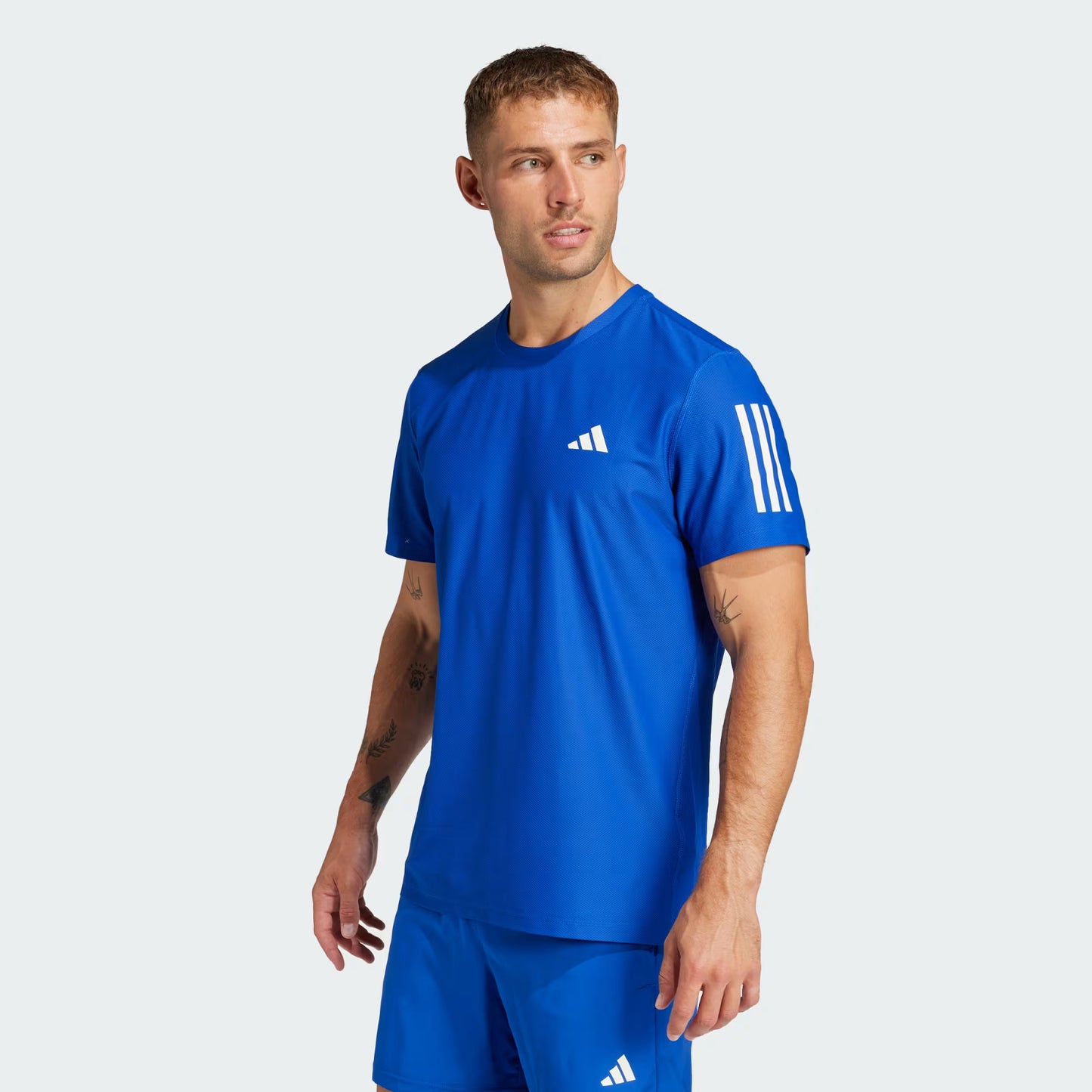 Polera Hombre Running Own the Run Royal Blue