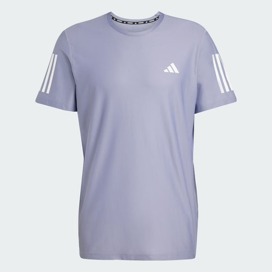 Polera Hombre Running Own the Run Aurora Silver Violet