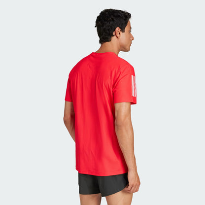 Polera Hombre Running Own the Run Red