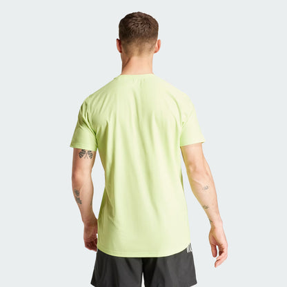Polera Hombre Running Own the Run Pulse Lime