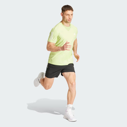 Polera Hombre Running Own the Run Pulse Lime