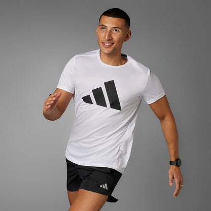 Polera Hombre Running Run It White