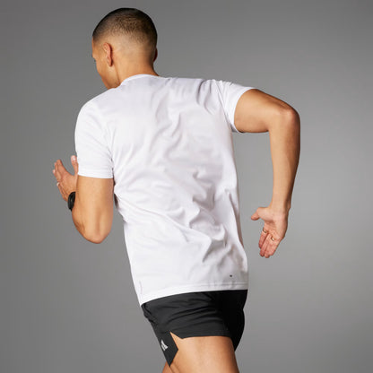 Polera Hombre Running Run It White