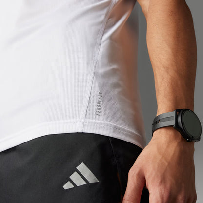 Polera Hombre Running Run It White