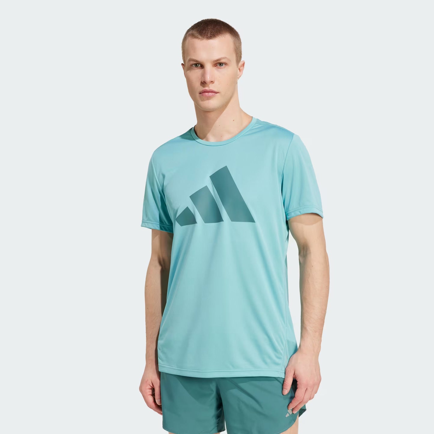 Polera Hombre Running Run It Mint Ton