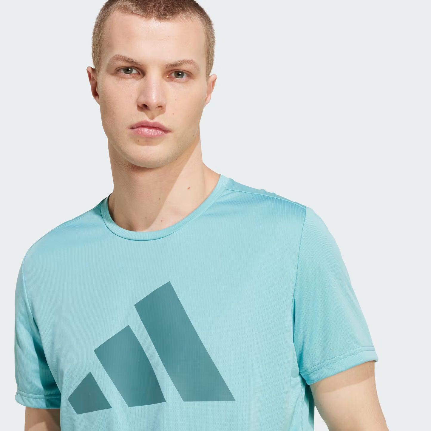 Polera Hombre Running Run It Mint Ton