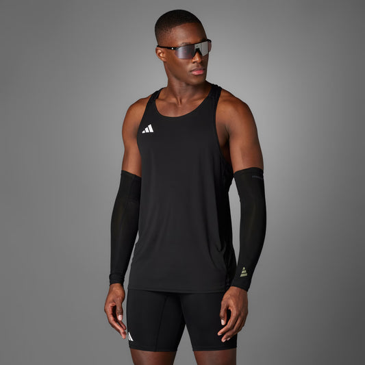 Polera Hombre Sin Mangas Adizero Running Essentials Negra