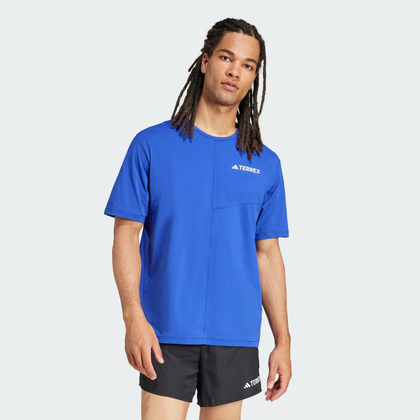 Polera Hombre Terrex Multi Climacool Azul Eléctrico