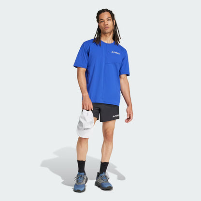 Polera Hombre Terrex Multi Climacool Azul Eléctrico