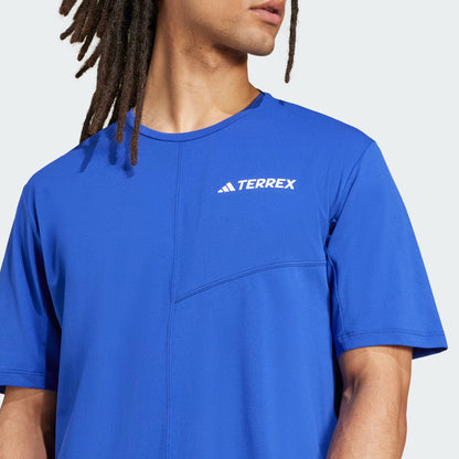 Polera Hombre Terrex Multi Climacool Azul Eléctrico