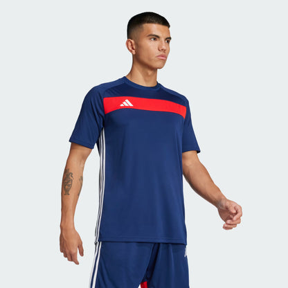 Polera Hombre Futbol Tiro 25 Essentials Team Navy