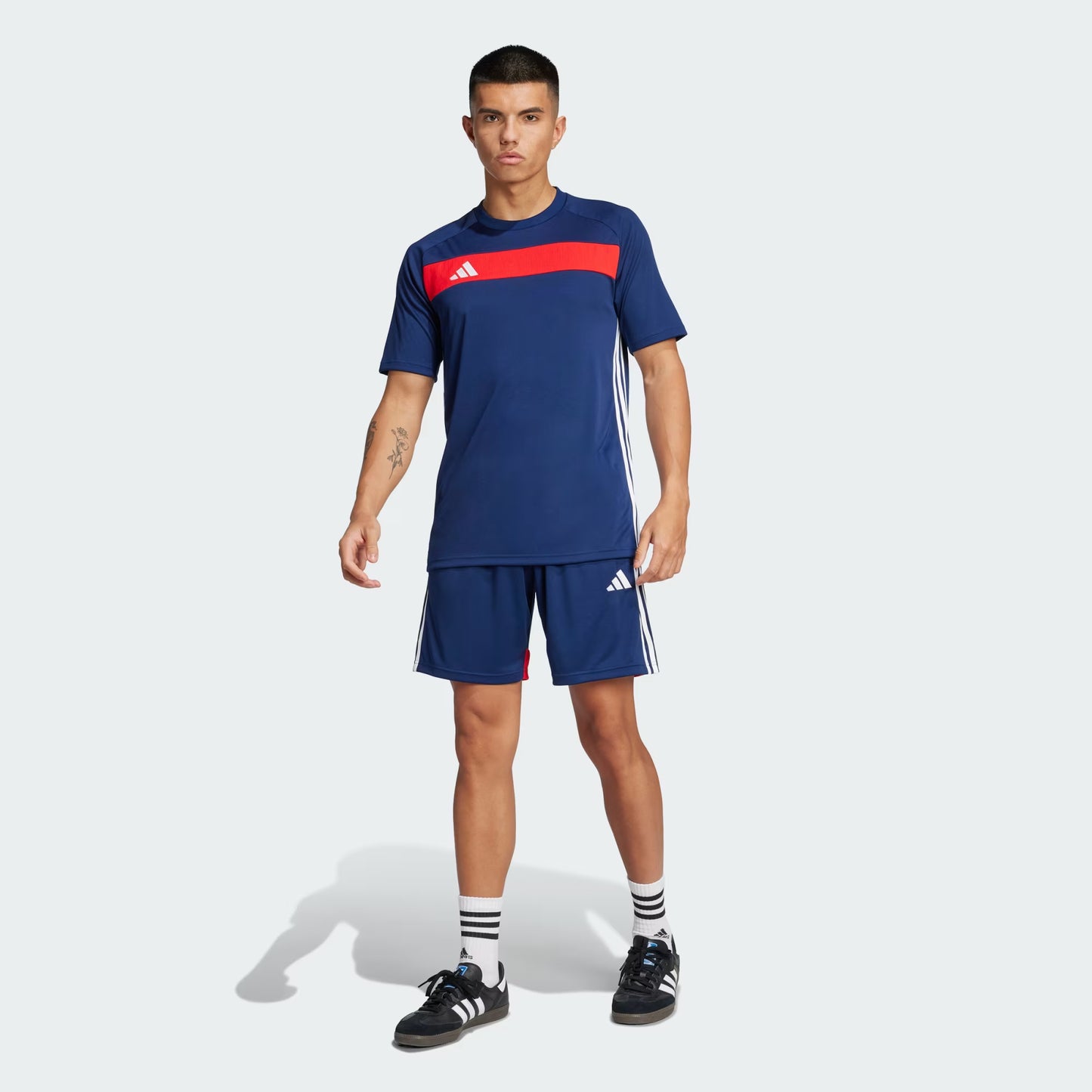 Polera Hombre Futbol Tiro 25 Essentials Team Navy