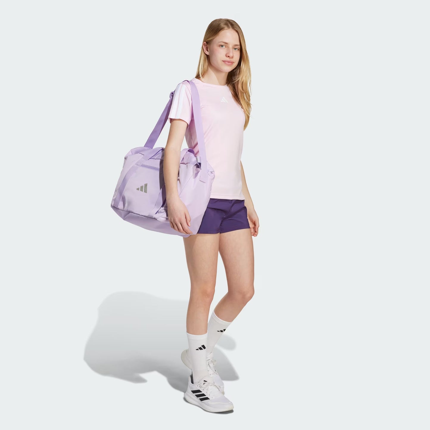 polera-niña-training-essentials-3-tiras-clear-pink