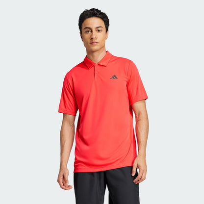 Polera Hombre Cuello Club Tennis Roja