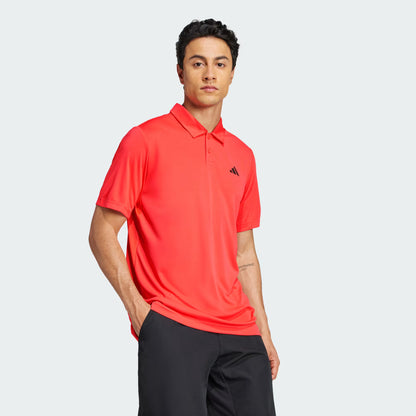Polera Hombre Cuello Club Tennis Roja