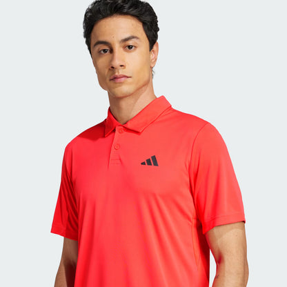 Polera Hombre Cuello Club Tennis Roja