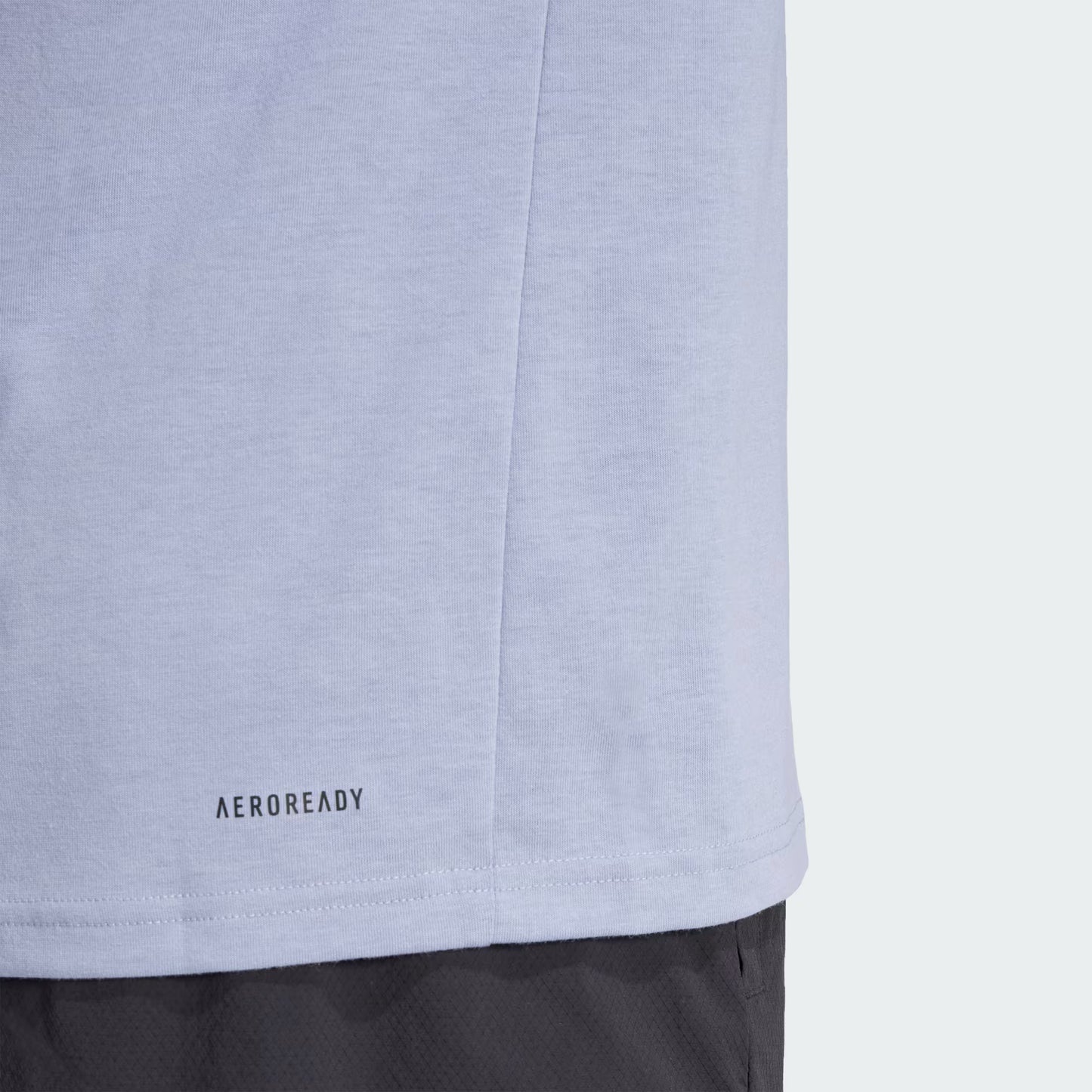 Polera Hombre Entrenamiento Train Essentials Feelready Logo Violet