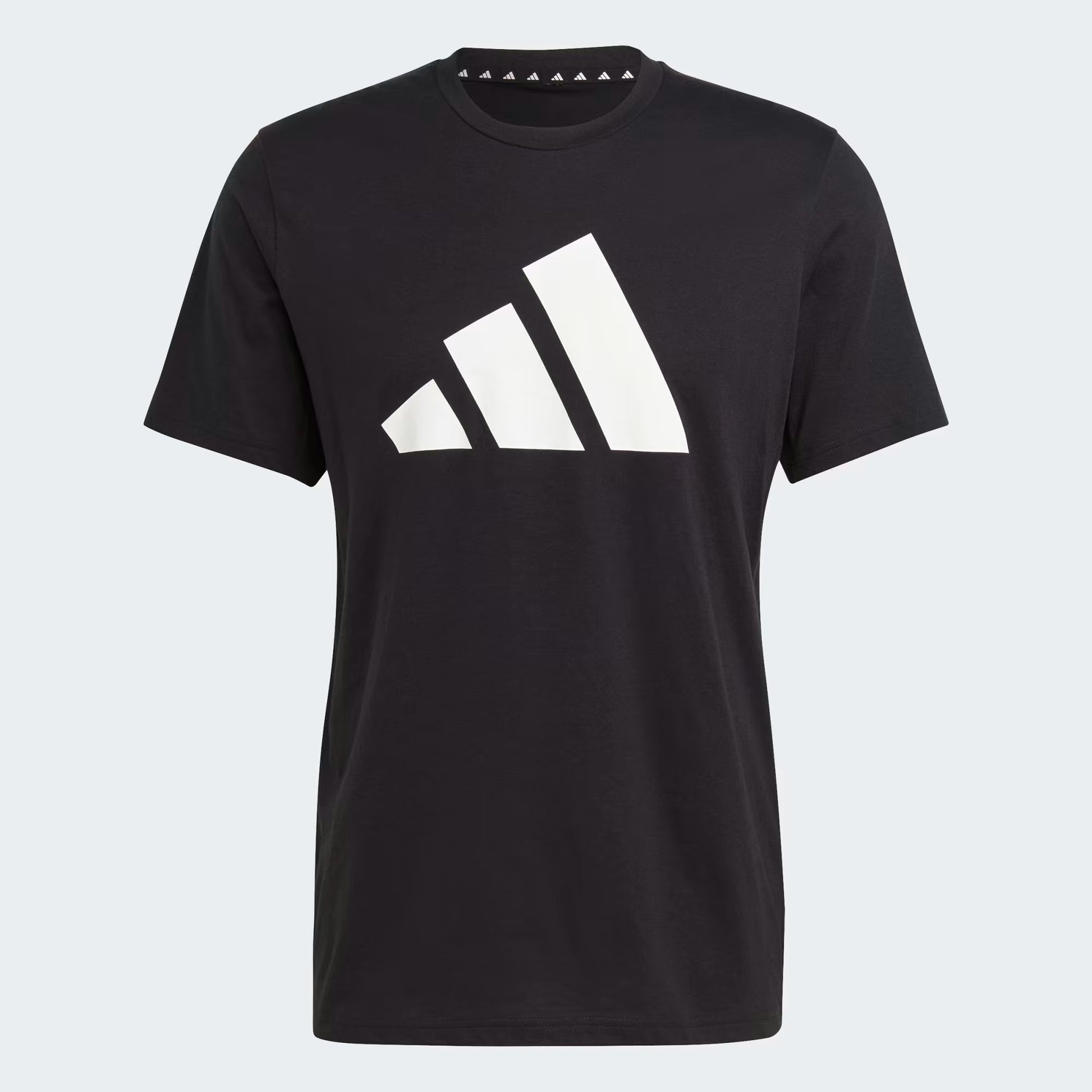 polera-hombre-entrenamiento-train-essentials-feelready-logo-negro