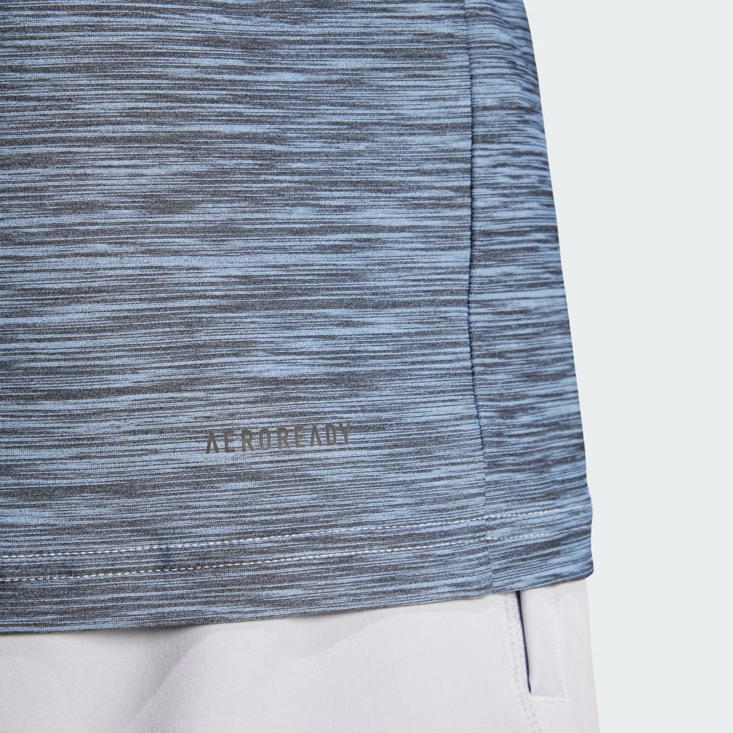 Polera Hombre Entrenamiento Train Essentials Stretch Glow Blue Mel