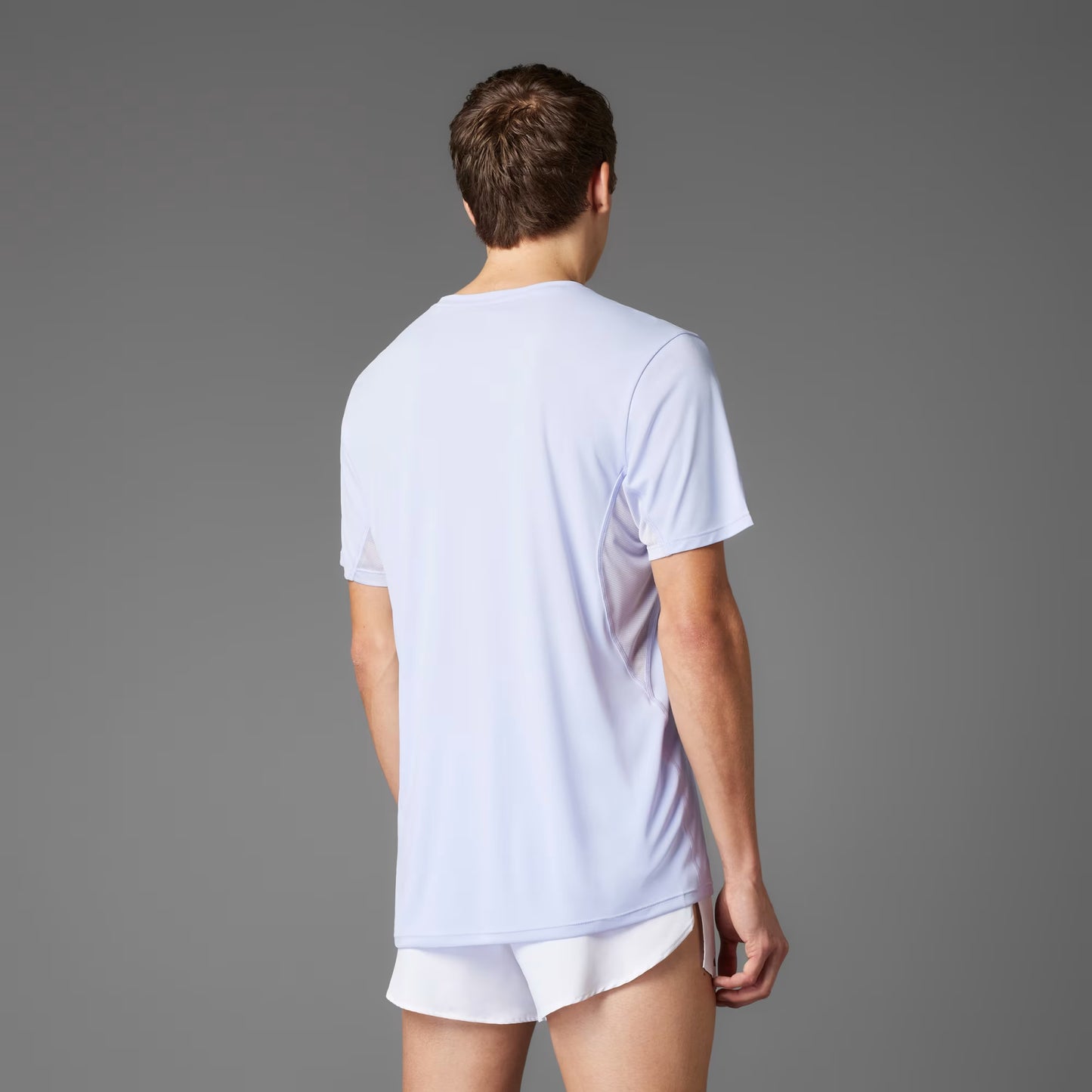 Polera Hombre Running Adizero Essentials Violet Tone