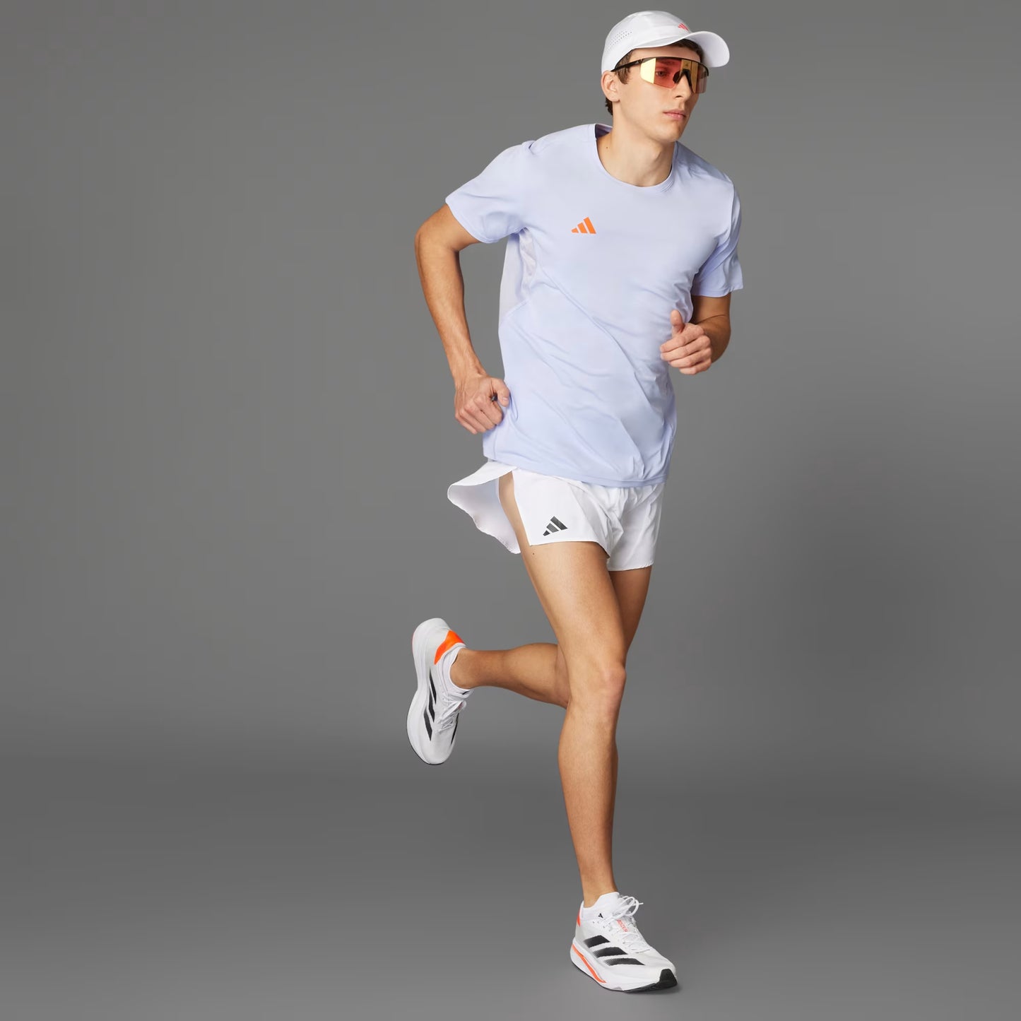 Polera Hombre Running Adizero Essentials Violet Tone