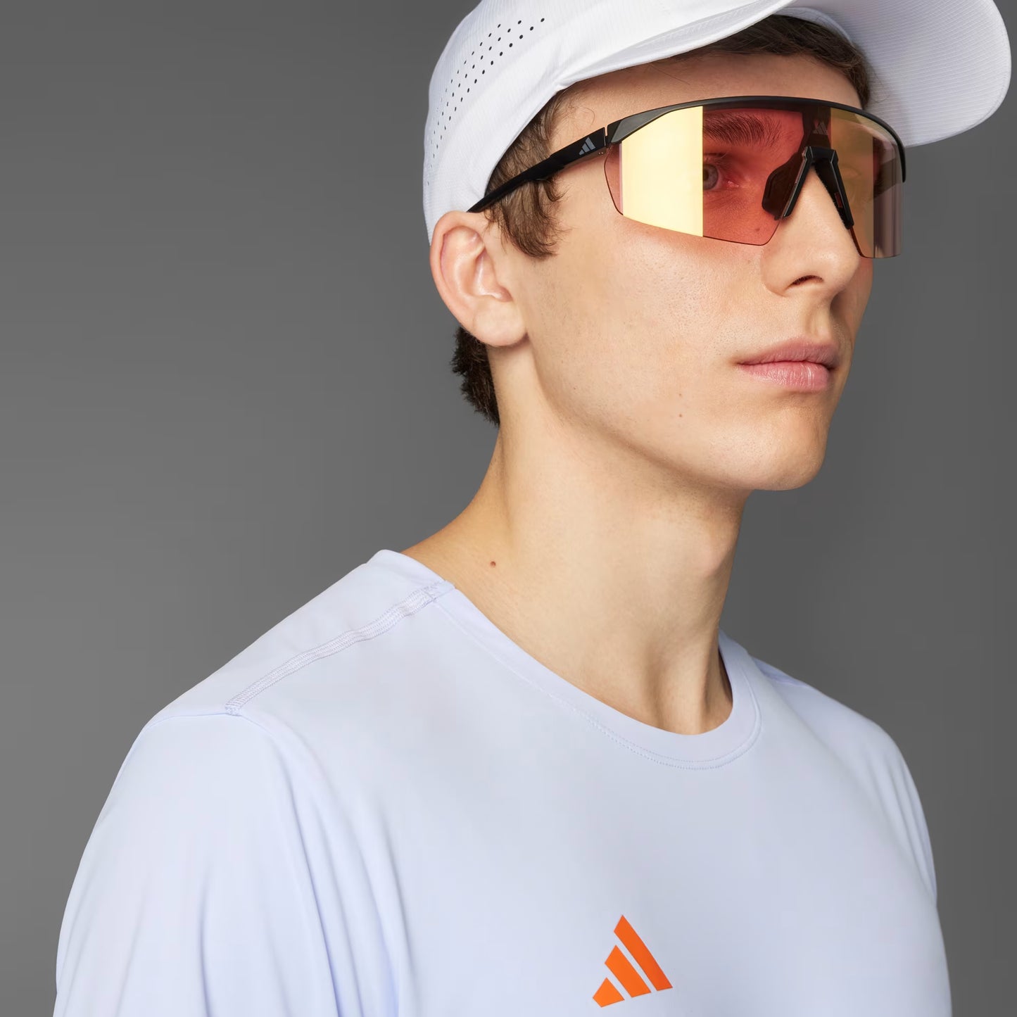 Polera Hombre Running Adizero Essentials Violet Tone