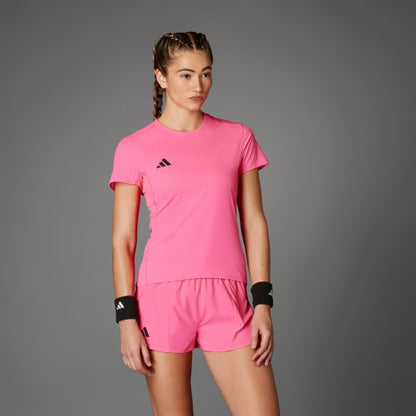 Polera Mujer de Running Adizero Essentials Rosa