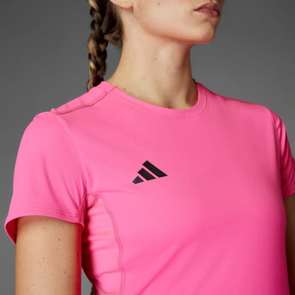 Polera Mujer de Running Adizero Essentials Rosa