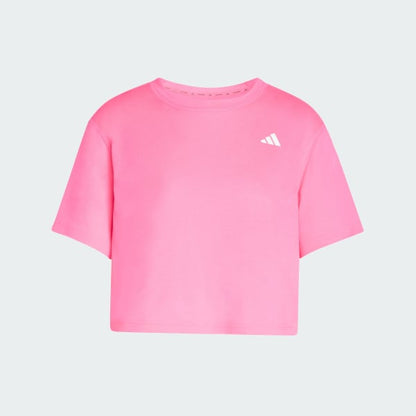 Polera Mujer de entrenamiento Train Essentials Boxy Rosa