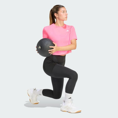 Polera Mujer de entrenamiento Train Essentials Boxy Rosa
