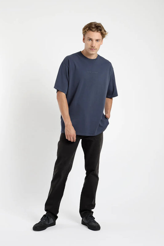 polera-hombre-manga-corta--oversize-azul---algodón-orgánico