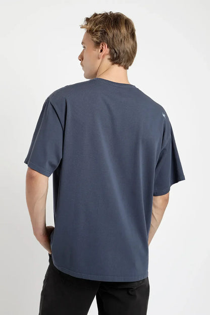 polera-hombre-manga-corta--oversize-azul---algodón-orgánico