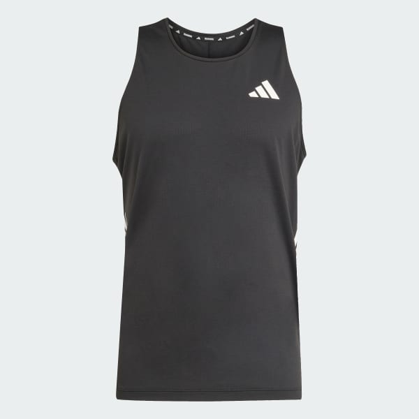 Polera Hombre sin Mangas para Running adi365 Climacool Negro