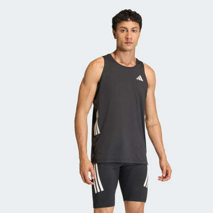 Polera Hombre sin Mangas para Running adi365 Climacool Negro