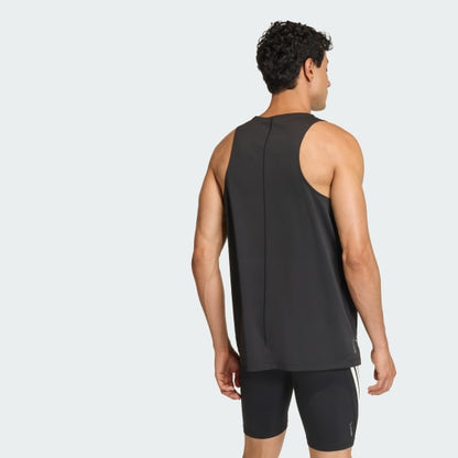 Polera Hombre sin Mangas para Running adi365 Climacool Negro