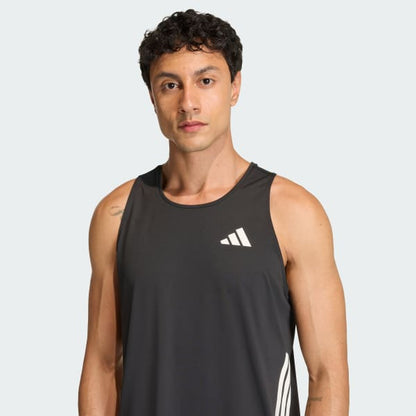 Polera Hombre sin Mangas para Running adi365 Climacool Negro
