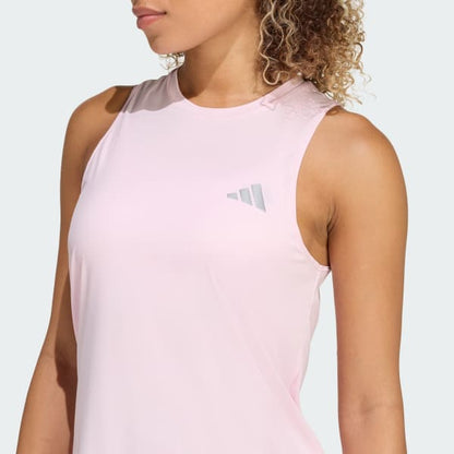 Polera Mujer sin mangas adi365 Running Essentials Rosa Claro