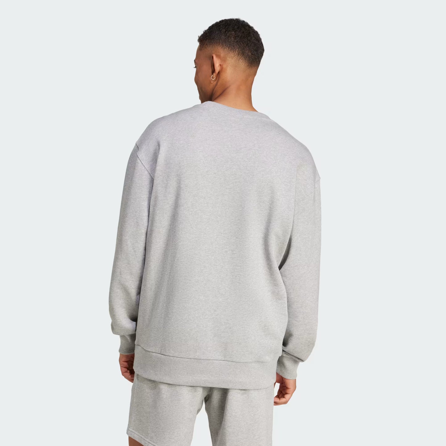 Polerón Hombre ALL SZN Felpa Francesa Cuello Redondo Medium Grey Heather