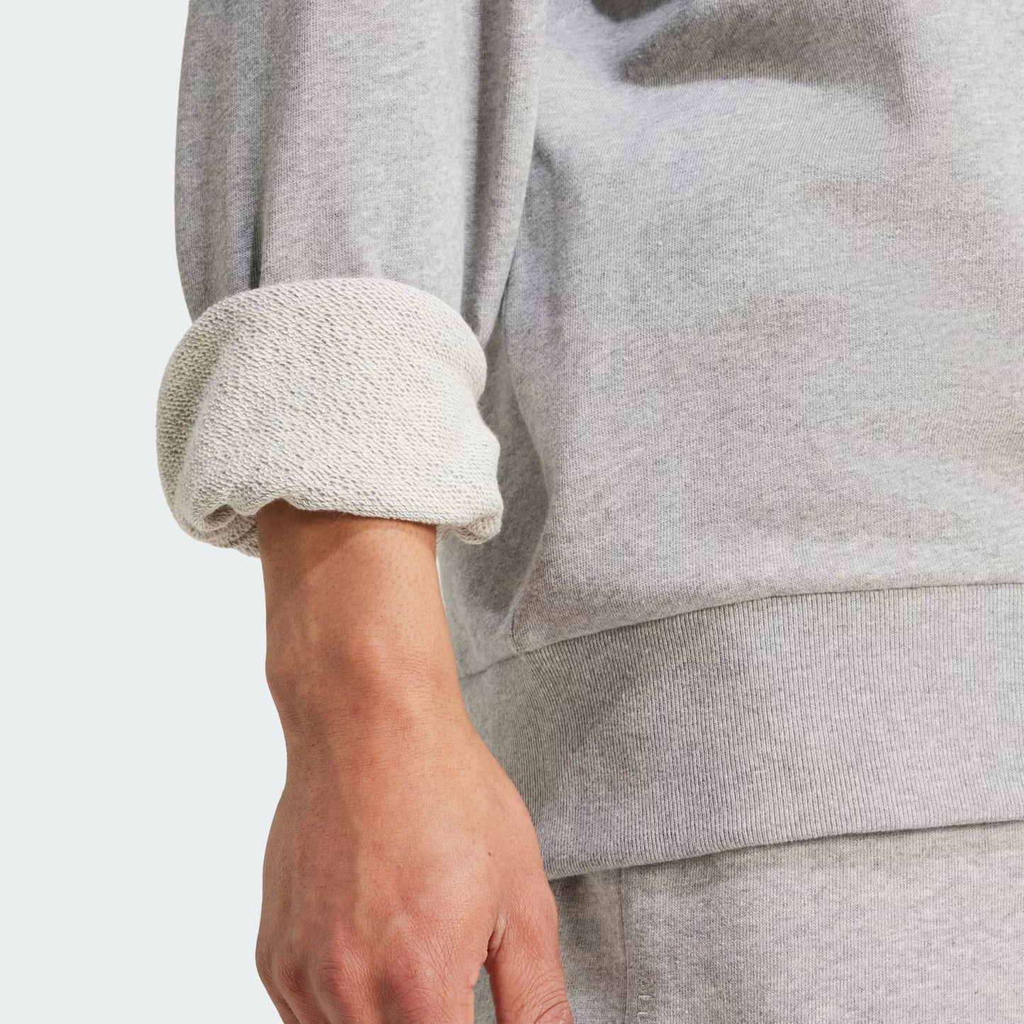 Polerón Hombre ALL SZN Felpa Francesa Cuello Redondo Medium Grey Heather